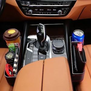 Car Seat Gap Filler Organizer  - Black
